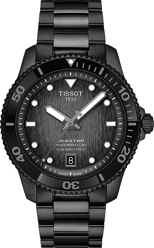 Tissot Seastar 1000 Powermatic 80 Watch, 40mm