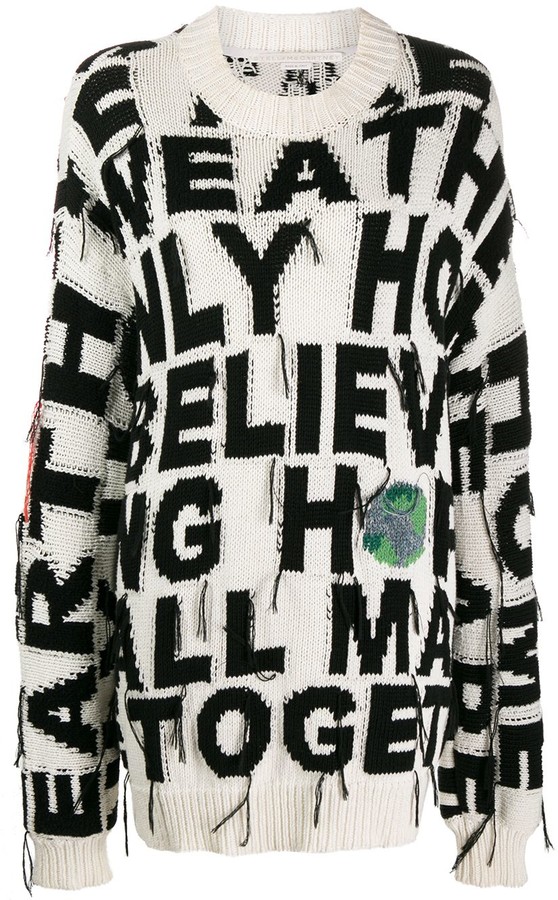 Stella Mccartney Oversized Knit | Shop the world's largest 