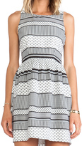 Thumbnail for your product : BB Dakota Lola Striped Foulard Dress