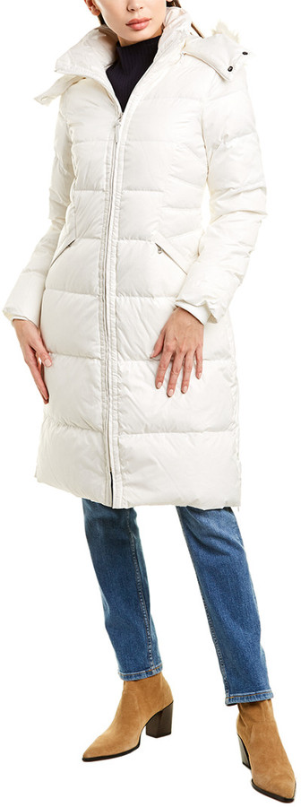 cole haan down trucker jacket