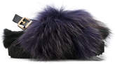Thumbnail for your product : Emanuela Caruso fur detail sandals