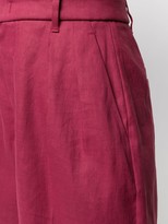 Thumbnail for your product : Brunello Cucinelli High-Rise Wide-Leg Bermuda Shorts