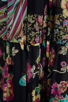 Thumbnail for your product : RED Valentino One-shoulder printed cotton and silk-blend voile midi dress