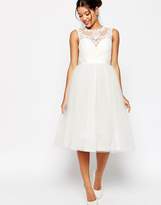 Thumbnail for your product : ASOS Edition BRIDAL Lace Sweetheart Tutu Midi Dress