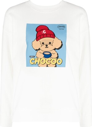 CHOCOOLATE Chocoo graphic-print sweatshirt