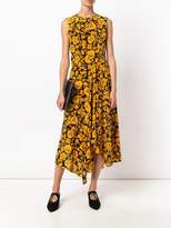 Thumbnail for your product : Kenzo floral leaf midi dress