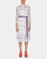 Thumbnail for your product : Ted Baker ZENAA Fly fish print shirt dress