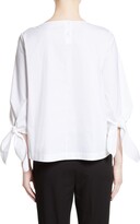 Thumbnail for your product : Lafayette 148 New York Elaina Stretch Cotton Blouse