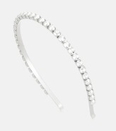 Thumbnail for your product : Miu Miu Crystal-embellished headband