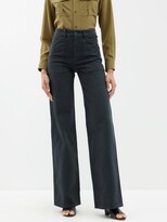Quentin Flared Cotton Trousers 