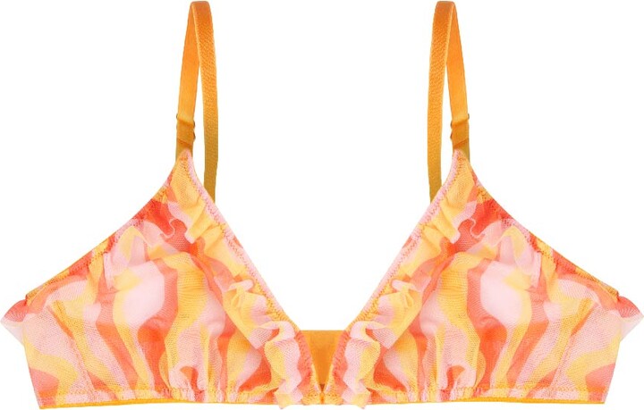 La Tribeau Orange Winning Goal Bra