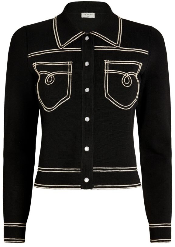 sandro cher cardigan