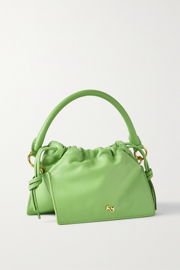 Yuzefi Bom Mini Leather Tote - Green - ShopStyle
