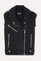 denim waistcoat new look