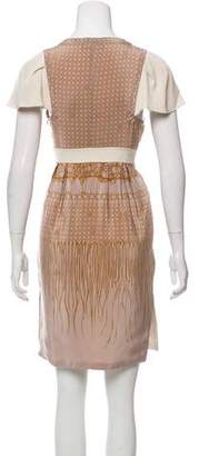 Vena Cava Silk Mini Dress