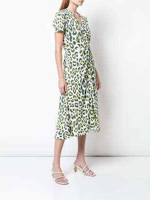 Diane von Furstenberg Cecilia leopard print dress