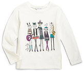 Thumbnail for your product : Little Marc Jacobs Toddler's & Little Girl's Band Animals Tee