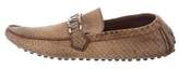Thumbnail for your product : Louis Vuitton Monte Carlo Python Driving Loafers