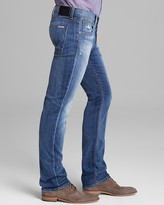 Thumbnail for your product : Hudson Jeans 1290 Hudson Jeans - Byron Straight Fit in Melt Into The Sea