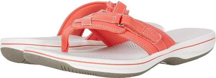 Clarks Women's Orange Sandals | ShopStyle