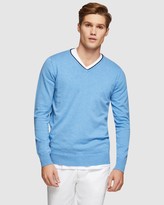 Thumbnail for your product : Oxford Perry Tipping V-Neck Pullover