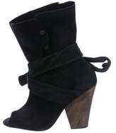 Thumbnail for your product : IRO Suede Mid-Calf Boots Black Suede Mid-Calf Boots