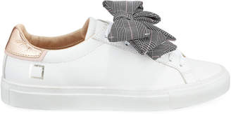 D.A.T.E Newman Bow-Check Sneakers