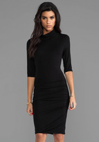 Thumbnail for your product : Bobi Long Sleeve Turtleneck Dress