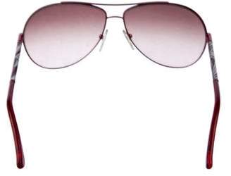 Emilio Pucci Gradient Aviator Sunglasses