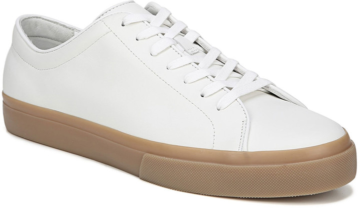 vince white leather sneakers