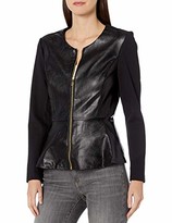 Nanette Lepore Womens Rouched Side Vest