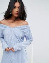 Thumbnail for your product : Josie To Be Adored Boyfriend Striped Shirt