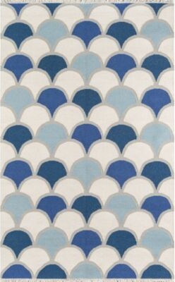 Novogratz Collection Novogratz Topanga Top 2 Blue Area Rug Collection