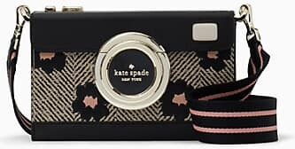 Kate Spade Oh Snap Camera Crossbody Leather Donut Pink K8167 Novelty
