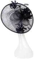 Thumbnail for your product : Peter Bettley Medium Sinamay Hat with Feather Flowers