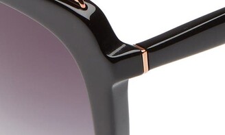 Dolce & Gabbana 57mm Gradient Cat Eye Sunglasses