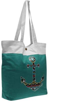 Ocean Pacific Womens Print Tote Bag Shopping Holdall Storage Luggage Accessories