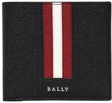 Thumbnail for your product : Bally Logo Stripe Leather Billfold Wallet