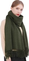 Thumbnail for your product : RIIQIICHY Ladies Pink Scarf Pashmina Shawls and Wraps for Wedding Scarfs for Women Winter Warm