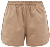 Thumbnail for your product : Vaara Teller Cotton-jersey Shorts - Light Beige