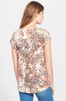 Thumbnail for your product : Chaus Embellished Burnout V-Neck Tee