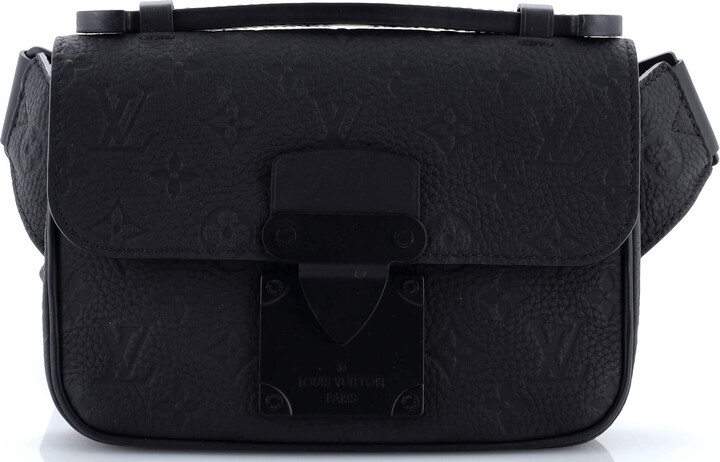 Louis Vuitton S Lock Sling Bag Monogram Taurillon Leather