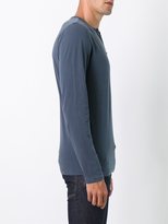 Thumbnail for your product : Majestic Filatures henley T-shirt - men - Cotton/Spandex/Elastane - XL