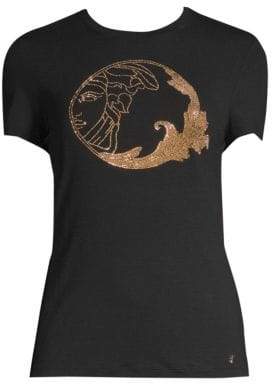 Versace Embellished Medusa T-Shirt