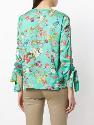 Pinko floral print blouse