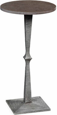 Maitland-Smith Taper Pedestal End Table