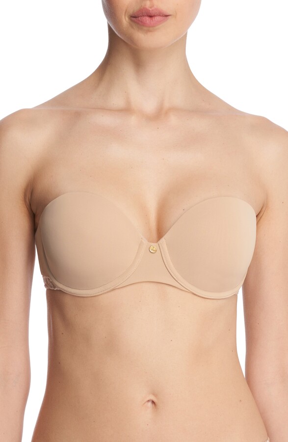 Natori Pure Luxe Strapless Contour Underwire Bra