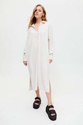 Urban Outfitters Spencer Polo Shirt Midi Dress