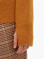 Thumbnail for your product : Oliver Spencer Talbot Cabled Wool Roll-neck Sweater - Mens - Orange