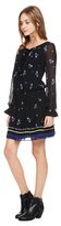 Thumbnail for your product : Juicy Couture Ruffled Lace-Up Georgette Dress